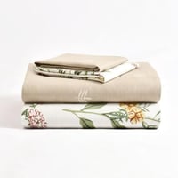 غطاء لحاف صيفي قطن مفرد - 4 قطع - كڤر سلسلة فيروني...