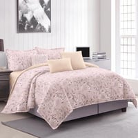 مفرش صيفي مفرد ونص - 4 قطع - سلسلة سيلين - الجمل ا...