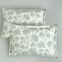 مفرش جاكار شانيل مزدوج 9 قطع - سلسلة كاليستا - أزر...