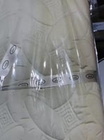 مفرش مزدوج مطرز - 9 قطع - سلسلة لومينا - أوف وايت