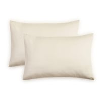 مفرش مزدوج مطرز - 9 قطع - سلسلة لورا - كريمي