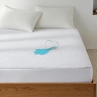 واقي مرتبة كومفورت تلبيسة مرتبة سرير بمقاس مزدوج -...