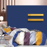 مفارش صيفية قطن مفرد ونص - 4 قطع - سلسلة سيلينا