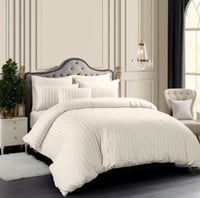 مفرش نفرين فندقي مع الحشوة القابلة للنزع مزدوج - 9...