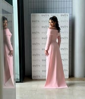 فستان سهره وردي و اصفر و سماوي