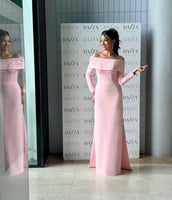 فستان سهره وردي و اصفر و سماوي