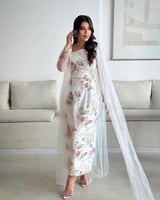 فستان مشجر انيق