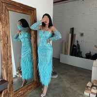 فستان سهرة فخم