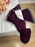 فستان كريب استرتش