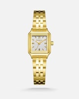 ساعة يد نسائية مميزه باللون الذهبي