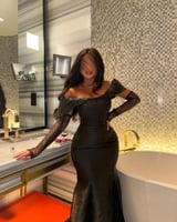 فستان سهرة اسود مميز