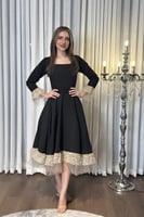 فستان نسائي أسود باربي