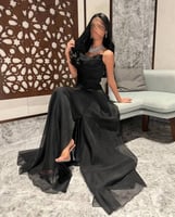 فستان جازار اسود