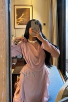 فستان نسائي لحمي راقي