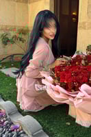 فستان نسائي لحمي راقي