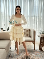 فستان سكري ناعم