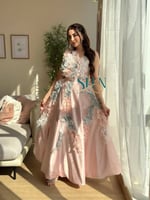 فستان ورد بارز زهري