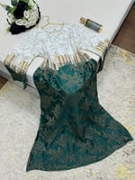 جلابية نسائيه رمضانية بتطريز ترتر