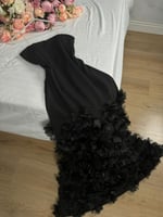 فستان اسود فخم