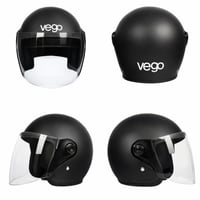 Half face helmet for adult one outside visor Weigh...