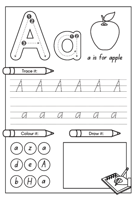كتاب تلوين (حروف انجليزية)