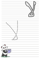 تعلم كتابة الحروف الهجائية