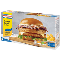 برجر دجاج بالبقسماط 4 قطعة امريكانا 226جرام