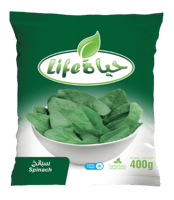سبانخ حياة 400 جرام