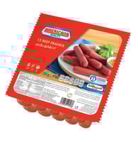 نقانق بقري امريكانا 375 ج