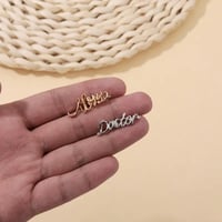 دبوس ممرض فضي