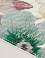 حامل بطاقة تيد بيكر Pastel Floral PU Card Holder L...