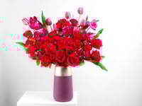 فازة الورد الأحمر