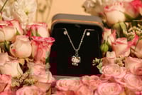 تنسيق ورد مع قلادة Embrator