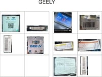 بكج استكرات جيلي Geely