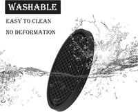 قاعدة اكواب للسيارة حبتين مانعة للانزلاق - لون اسو...