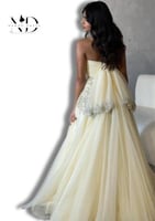 فستان تفصيل شك يدوي