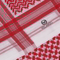 شماغين فلانتو (أحمر + أبيض )