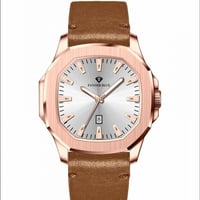 ساعة فندر بلو جلد