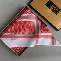 شماغ بروجيه بريميوم احمر غامق 2023