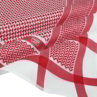 شماغ بروجيه رجالي احمر لون خاص لوفز - موديل 1