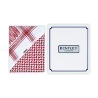 شماغ بنتلي احمر كلاسيك غامق دم الغزال B10 *