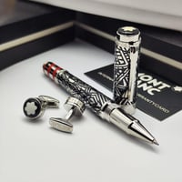 قلم و كبك ماركة مونت بلانك - EE2