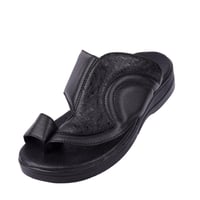 حذاء كعب عالي لون أسود