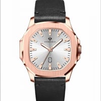 ساعة فندر بلو جلد