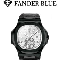 ساعة فندر بلو جلد