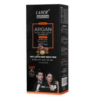 ليزر وايت شامبو ارغان لصبغ الشعر اسود طبيعي - 420...