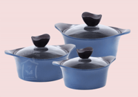 طقم قدور كوري 6 قطع سراميك