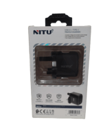 شاحن جداري منفذين