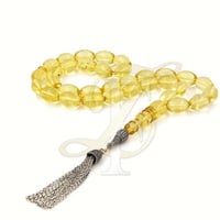 سبحة (كهرمان بولندي طبيعي) فضة عيار 925