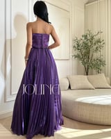 فستان قطعتين بنفسجي